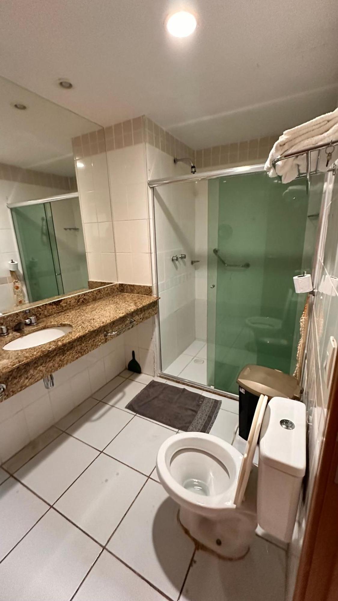 Apartamento No Tropical Executive Hotel Com Varanda, 1 Cama De Casal E 2 Camas De Solteiro Manaus Zewnętrze zdjęcie